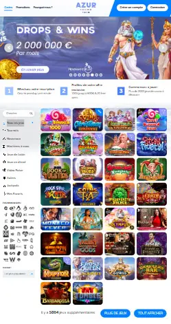 l'application et interface JOKERY CASINO