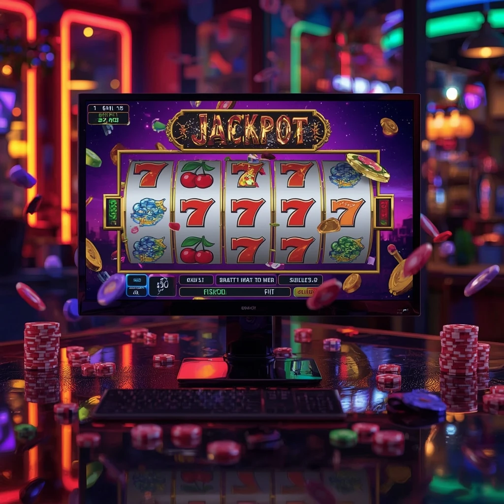 slots sur le moniteur JOKERY CASINO
